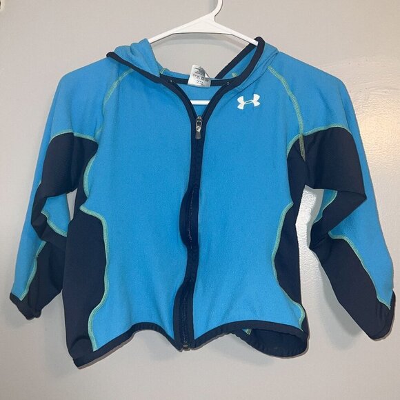 Under Armour Other - Under Armour Kid's Lightweight Full-Zip Jacket Blue Size S